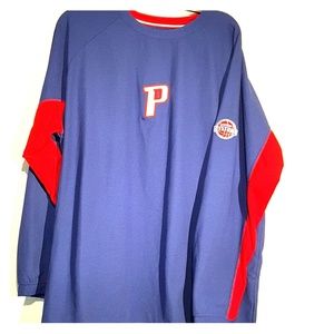 XL Pistons jersey logo on the front